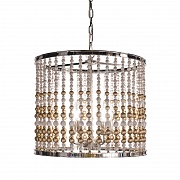 Подвесная люстра Delight Collection Wood Light KW0783P-4 silver