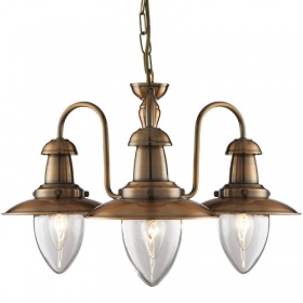 Подвесная люстра Arte Lamp Fisherman A5518LM-3RB