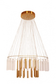 Подвесная светодиодная люстра Abrasax Mia PL.4303-68BR