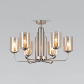 Люстра на штанге Eurosvet Defi 60138/6 перламутровое золото a060906