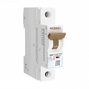 Автоматический выключатель 1P 50 A C 4,5 кА Werkel W901P504 4690389192739 a062492