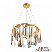 Подвесная люстра Arte Milano 500.D800.H350.G9.10 G