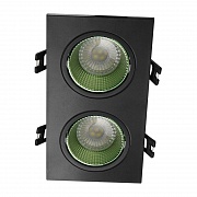 Встраиваемый светильник Denkirs DK3072-BK+GR