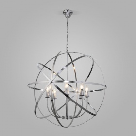 Подвесная люстра Eurosvet Santi 60139/8 хром