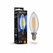 Лампа светодиодная Voltega E14 6W 2800К матовая VG10-CW2E14warm6W-F 7025
