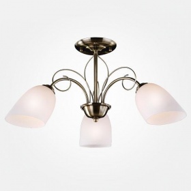 Потолочная люстра Eurosvet Стефани 30107/3 античная бронза