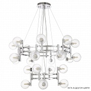 Подвесная люстра Crystal Lux LUXURY SP16+8 CHROME
