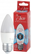 Лампа светодиодная Эра E27 8W 4000K ECO LED B35-8W-840-E27 Б0030021