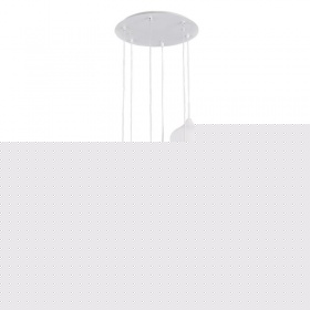 Подвесная люстра Ideal Lux Soft SP6 Bianco 087818