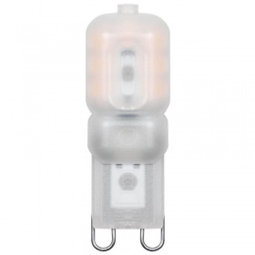 Лампа светодиодная Feron G9 5W 2700K Прямосторонняя Матовая LB-430 25636
