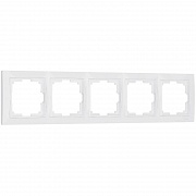 Рамка на 5 постов Werkel Snabb basic белый W0052001 4690389161452