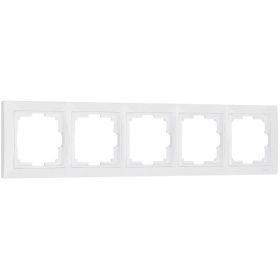 Рамка на 5 постов Werkel Snabb basic белый W0052001 4690389161452