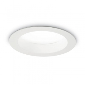 Встраиваемый светодиодный светильник Ideal Lux Basic Wide 20W 4000K 193427