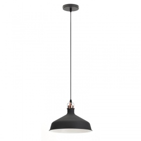 Подвесной светильник ЭРА PL2 BK/RC Б0037413