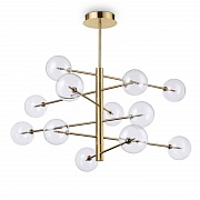 Подвесная люстра Ideal Lux Equinoxe SP12 Ottone Antico 200125