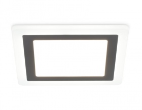 Встраиваемый светильник с подсветкой Ambrella Light Downlight DCR392