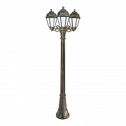 Уличный фонарь Fumagalli Artu Bisso/Saba 3L K22.158.S30.BYF1R