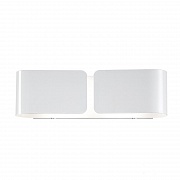 Настенный светильник Ideal Lux Clip AP2 Small Bianco 014166