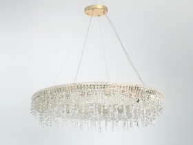 Подвесная люстра Newport 10909+7/S gold М0068960