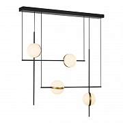 Подвесная люстра Delight Collection MD2062-4B black/brass