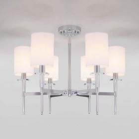 Люстра на штанге Eurosvet Brielle 60132/6 хром