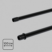 Стойка потолочная IMEX Thin & Smart IL.0060.3000-1000-BK