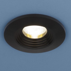Встраиваемый светодиодный светильник Elektrostandard 9903 LED 3W COB BK черный 4690389107634