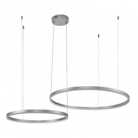 Подвесная люстра Indigo Galass 14001/2P Silver V000012L