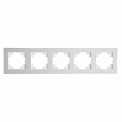 Рамка на 5 постов Stekker Катрин GFR00-7005-01М 49598