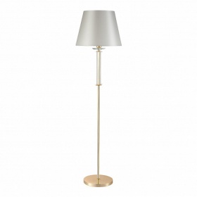 Торшер Crystal Lux Nicolas PT1 Gold/White