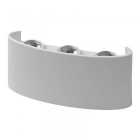 Уличный настенный светильник ЭРА WL12 WH Б0034610