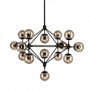 Люстра на штанге Delight Collection Modo 8916P/15 black/cognac