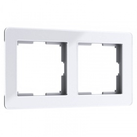 Рамка на 2 поста Werkel Acrylic белый 4690389184840 W0022701