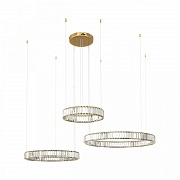 Подвесная люстра Loft IT Crystal ring 10135/3 Gold