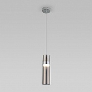 Подвесной светильник Eurosvet Lumen 50244/1 LED хром/дымчатый a061289