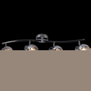 Спот Reluce 05958-0.8-04 PEARL BK (DARK CHROME)