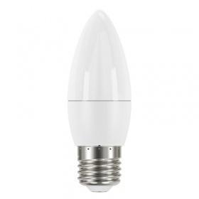 Лампа светодиодная Gauss E27 10W 3000K свеча матовая 30210