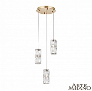 Подвесной светильник Arte Milano Venezia 310111/D300/3 GD