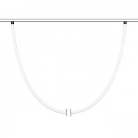 Трековый магнитный светильник Arlight MAG-ORIENT-TUBE-ELASTIC-2620-R30-L5000-70W Day4000 (BK, 360 deg, 48V) 041651