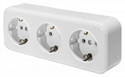 Розетка 3-местная Stekker PST16-51-20 (RA 16-343-Б) 39697
