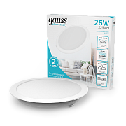 Встраиваемый светильник Gauss Elementary Downlight 997520224