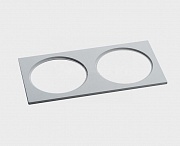 Рамка декоративная Italline IT06-6016 white FR2