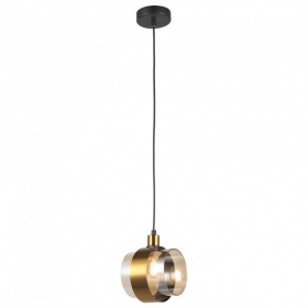 Подвесной светильник IMEX MD.51891-1-P-BK+GBR
