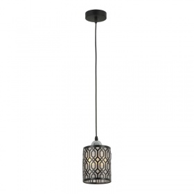 Подвесной светильник IMEX MD.6145-1-P BK+CH