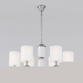 Подвесная люстра Eurosvet 60146/6 никель a063868