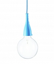 Подвесной светильник Ideal Lux Minimal SP1 Azzurro 063614