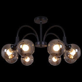 Люстра на штанге Reluce 01268-0.3-08 BK+CR