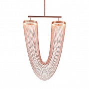 Люстра на штанге Delight Collection Otero 8608P copper