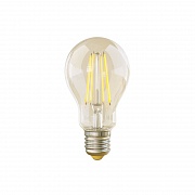 Лампа светодиодная филаментная диммируемая Voltega E27 8W 2800К груша прозрачная VG10-А1E27warm8W-FD 5489