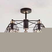 Потолочная люстра Eurosvet Lord 70075/5 черный